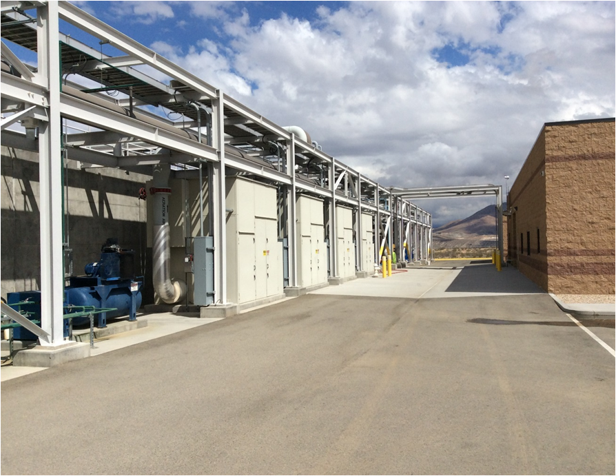 Victorville California Wastewater Plant Located at Southern California Logistic Airport