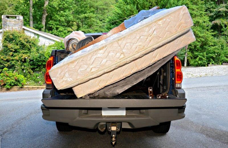 Mattress in Truck Bed